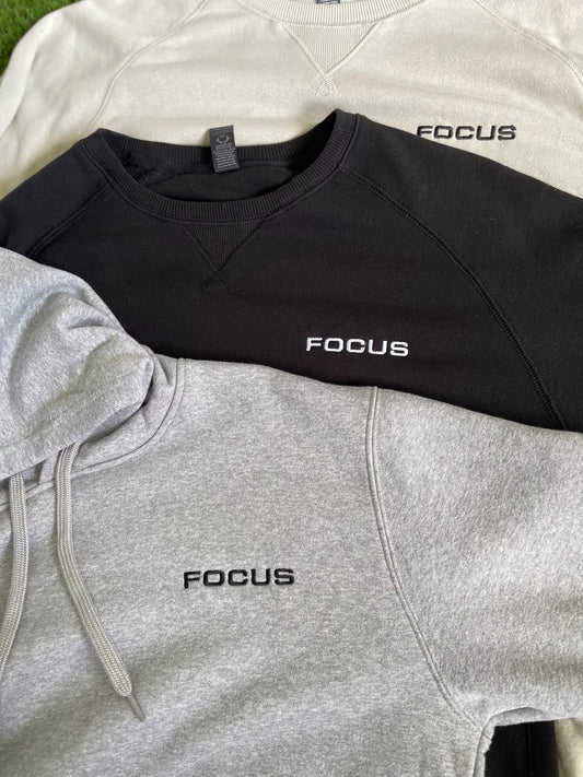 Focus Originals Leisure Wear - Unbrushed Crew Neck Jumpers